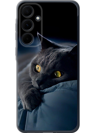 Чехол на samsung galaxy a35 дымчатый кот "825u-3499-851"