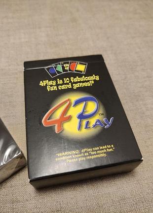 Карточная игра «4play» для вечеринок 2