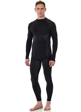 Термоштаны мужские accapi polar bear new black/gray 3