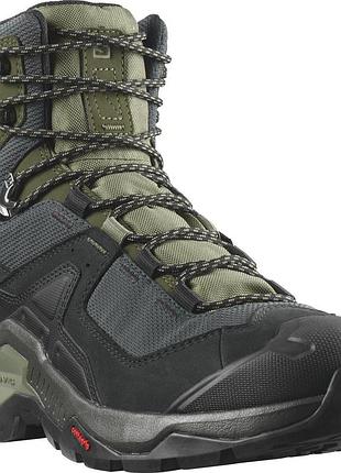 Ботинки salomon quest element gtx black/deep lichen green/olive night