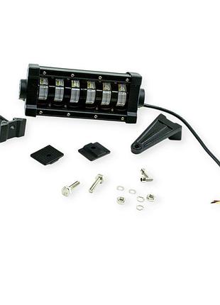 Фара додаткова led прямокутна 205х80х90 (д, в, ш) 48w ближнє світло cree megalight