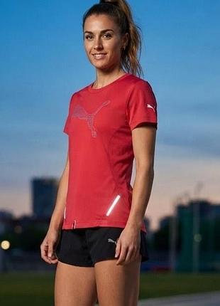 Бігова футболка puma visicell оригінал жіноча спортивна футболка