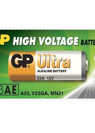 Батарейка "а 23" щелочная 12v микропальчик gp highvoltage alkaline блистер (в брелок сигналки) gp