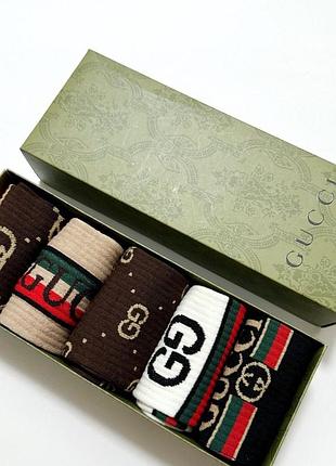 Носки премиум ( набор носков подарочный) gucci 2