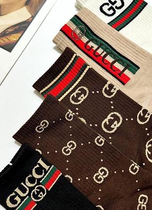 Носки премиум ( набор носков подарочный) gucci 7