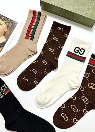 Носки премиум ( набор носков подарочный) gucci 9