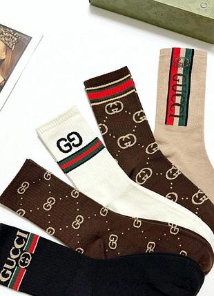 Носки премиум ( набор носков подарочный) gucci 10