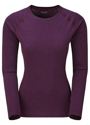 Футболка montane female dart long sleeve t-shirt saskatoon berry