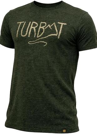 Футболка мужская turbat magic logo ss mns kombu green