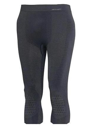 Термоштаны мужские accapi polar bear 3/4 black/gray