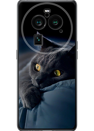 Чохол на oppo find x6 pro димчастий кіт "825u-3041-851"