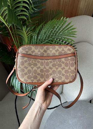 Сумочка jamie camera bag large beige🥰 7