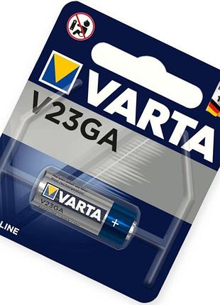 Батарейка "а 23" щелочная 12v микропальчик varta блистер (в брелок сигналки)