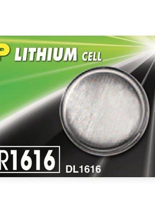 Батарейка "таблетка" літієва 3.0v cr1616 блістер gp