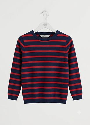 Детская кофта джемпер для мальчика 122-128 см h&m