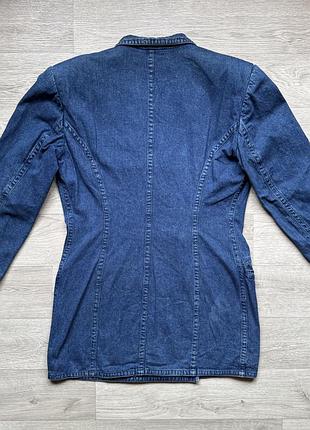 Двухбортний піджак з деніму jil sander + 9