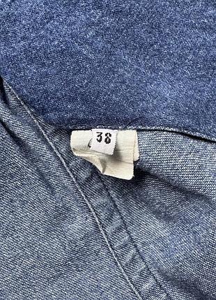 Двухбортний піджак з деніму jil sander + 8