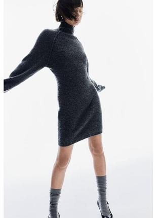 Тепла кофта- сукня h&m