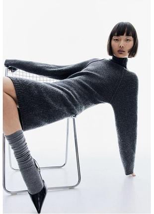 Тепла кофта- сукня h&m 3