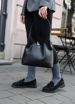 Сумка coach brooklyn shoulder bag 28 black