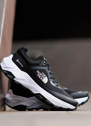 Термо кросівки the north face vectiv gore-tex black white
