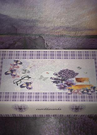 Скатерть гобеленовая коллекция "cuor di lavanda" 140*140 см