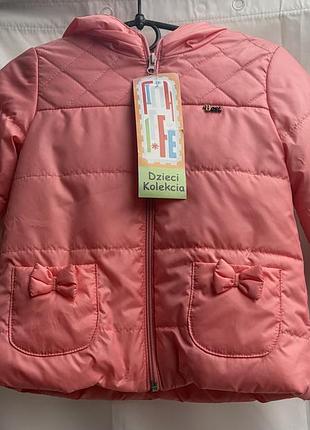Куртка для дівчинки