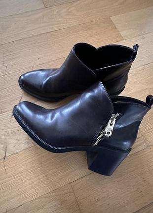 Ботильйони шкіряні zara 3