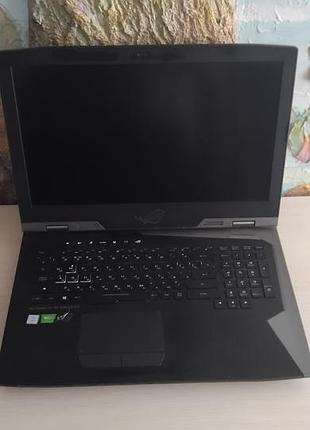 Ноутбук asus rog g703 gx chimera игровой ноутбук, в топовой комплектации, в 2019 году.