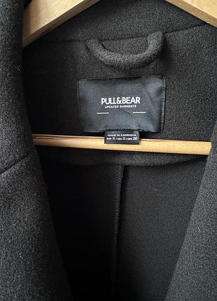 Теплий жакет- пальто pull&bear розмір s/m 2