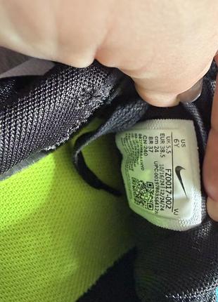 Продам nike sonic fly gs black/volt 7