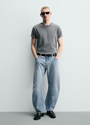 Джинси zara relaxed barrel fit 0840/590/406