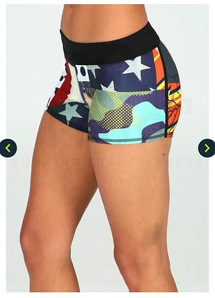 Удобные спортивные трикотажные шорты reebok crossfit