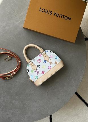 Сумочка nano alma monogram multicolor🥹 2