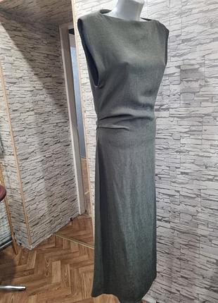 Хакие платье zara 7