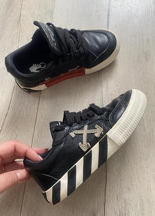 Кеди шкіра off-white оригінал 2