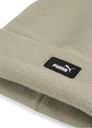Шапка пума puma essentials mid crown beanie 4
