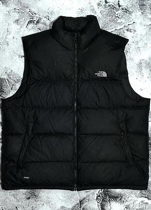 The north face 700 жилет мужской пуховый тн 700 набивка