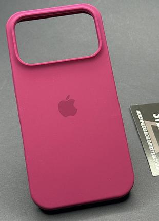 Чохол для iphone 17 pro silicone case з мікрофіброю силіконовий протиударний