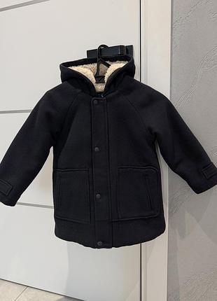 Куртка пальто zara 4-5 р 2