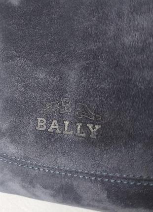 Замшева сумка bally 4