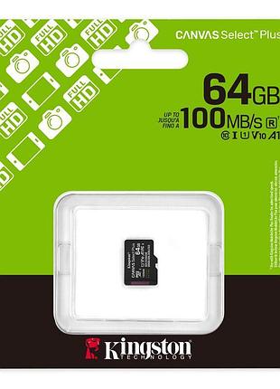 Карта пам’яті kingston canvas select plus 64gb (kmsdcs3/64gbsp) 2