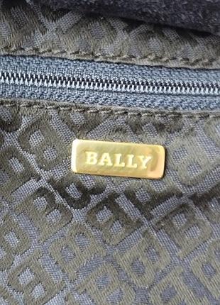 Замшева сумка bally 5