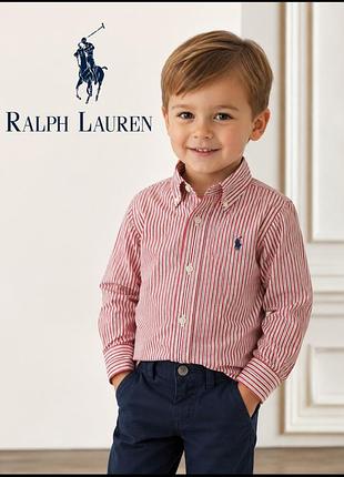 Стильна смугаста сорочка  ralph lauren