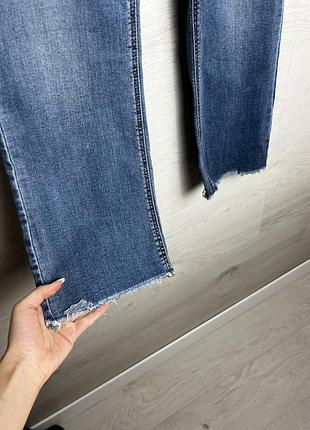 Джинси stradivarius cropped flare 3