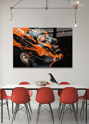 Картина на стекле novellaprint "метаморфозы мотылька" 45x30см (pic-527-00)