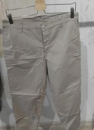 Cos брюки, брюки, чинос, размер s (beige) (бежевого цвета)