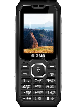 Мобільний телефон sigma mobile x-style 341 bro type-c чорний