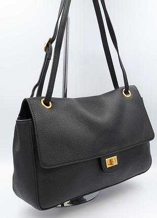 Сумка жіноча шкіряна polina&amp;eiterou 5719 black