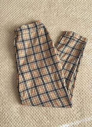 Штани жіночі burberry в клітинку,розмір м